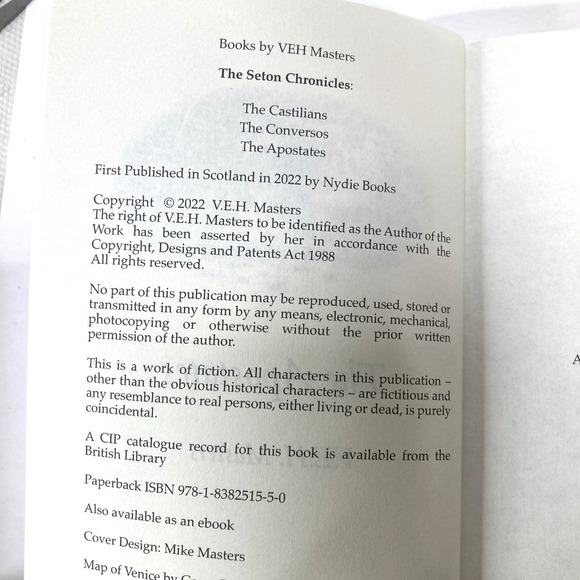 The Seaton Chronicles Lot of 3 V E‎ H Masters PB Castilians Apostates Conversos - Picture 6 of 6